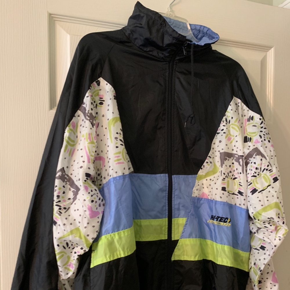 Hi tech vintage track jacket